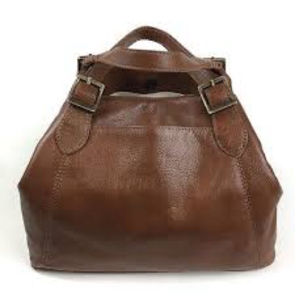 Frye Brown Leather Satchel
